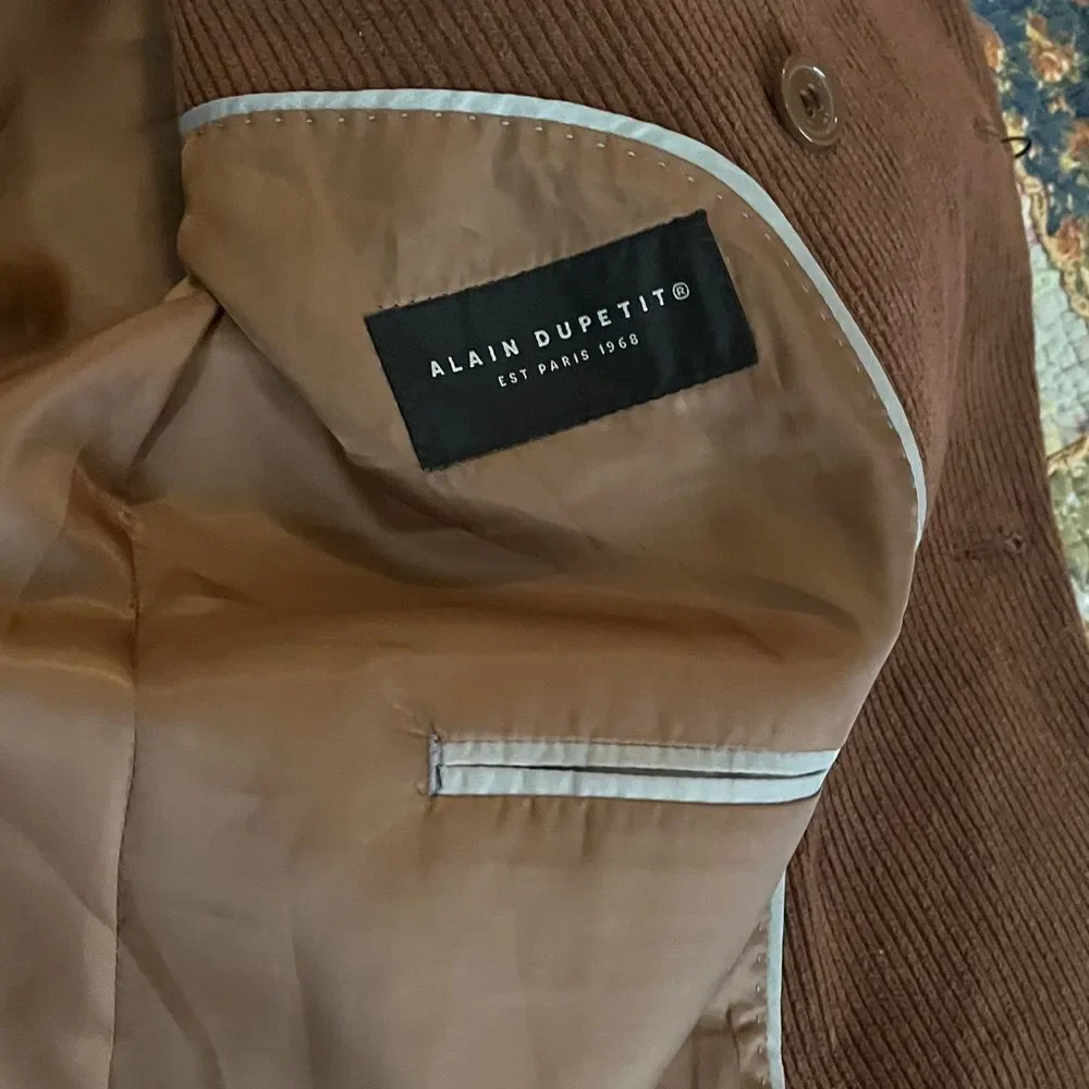 Alain Dupetit corduroy jacket